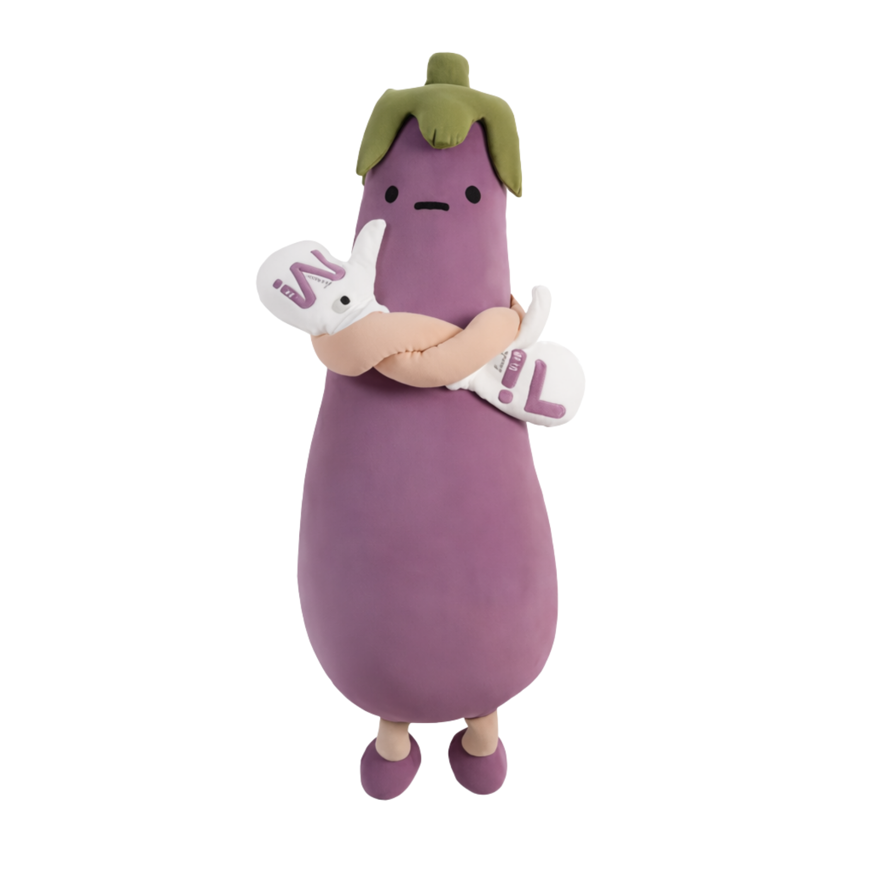 SnoozePals Eggplant Plush