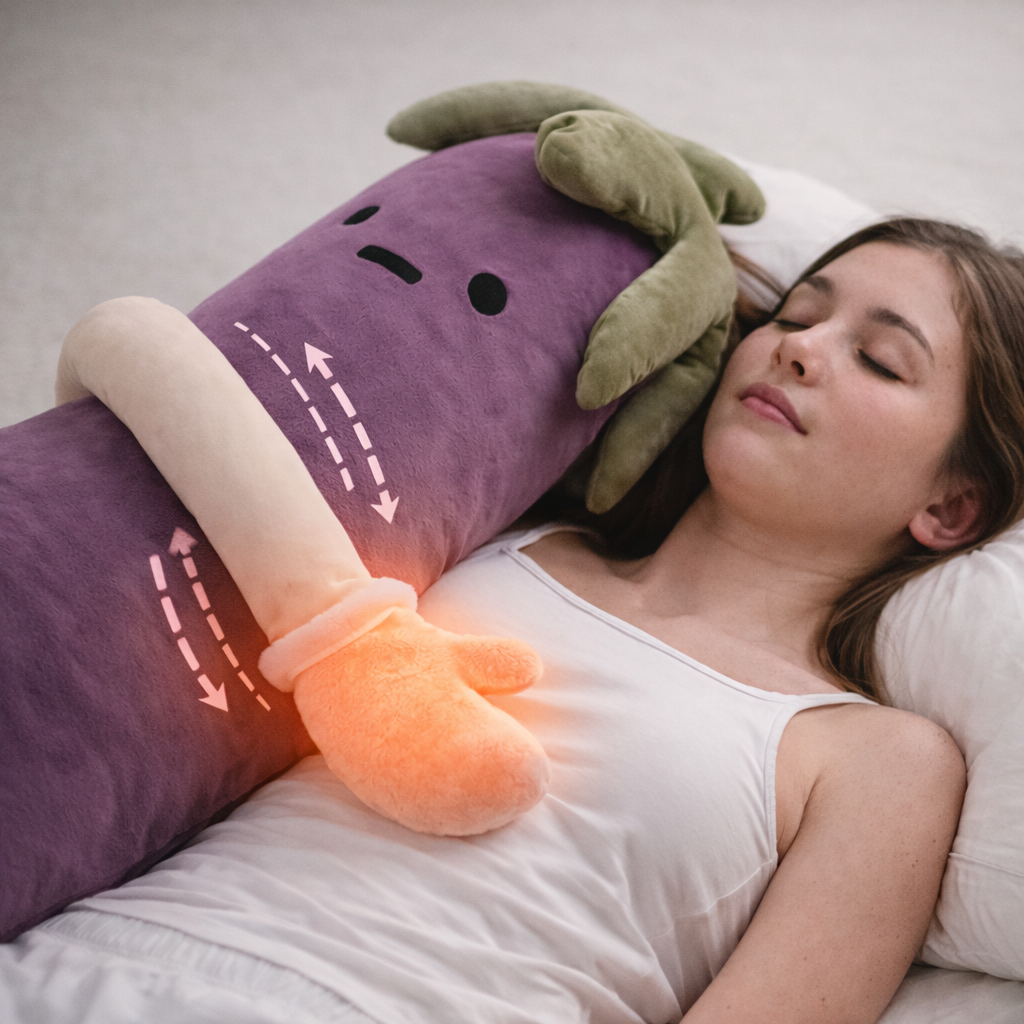 SnoozePals heating in action